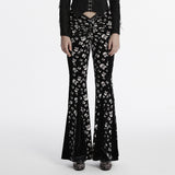 Atavist Gothic Skull Print Pants