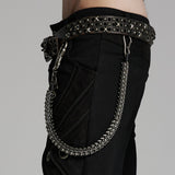 Aithon Gothic Silver Pant Chain Men's