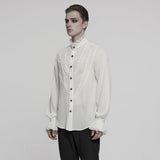 Ravenna Gothic Lace Chiffon Shirt Men's