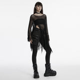 Athamant Gothic Black Knit Shirt