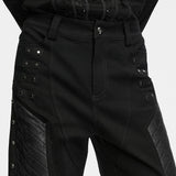 Vampyr Men's Punk Street Hardcore Pants in Black