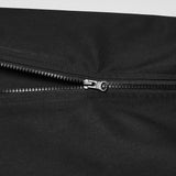 Hearse Men's Gothic Techwear Two-Way Wear Trousers in Black