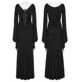 Aickman Women's Gothic Dress in Black