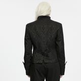 Aphelion Men's Gothic Victorian Gentleman Jacket in Black