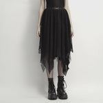 Jadis Gothic Lace Mesh Skirt — product video