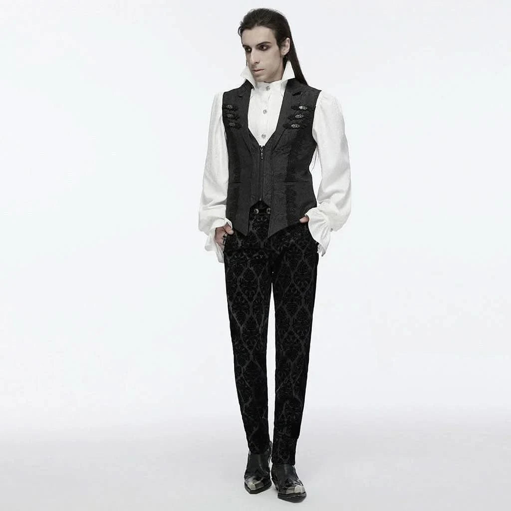 Sombracrest Waistcoat Vest - PunkRave