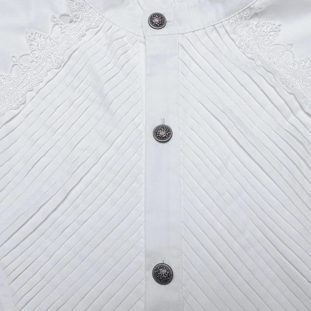 Malachrys White Shirt - PunkRave