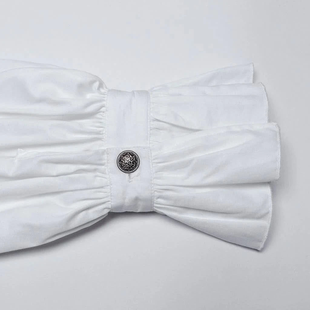 Malachrys White Shirt - PunkRave