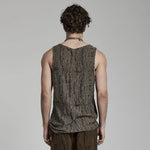 Oblivion Tank Top (Brown) - PunkRave