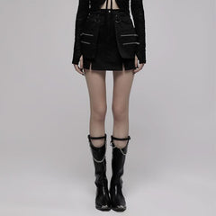 Bleakthorn Mini Skirt - PunkRave