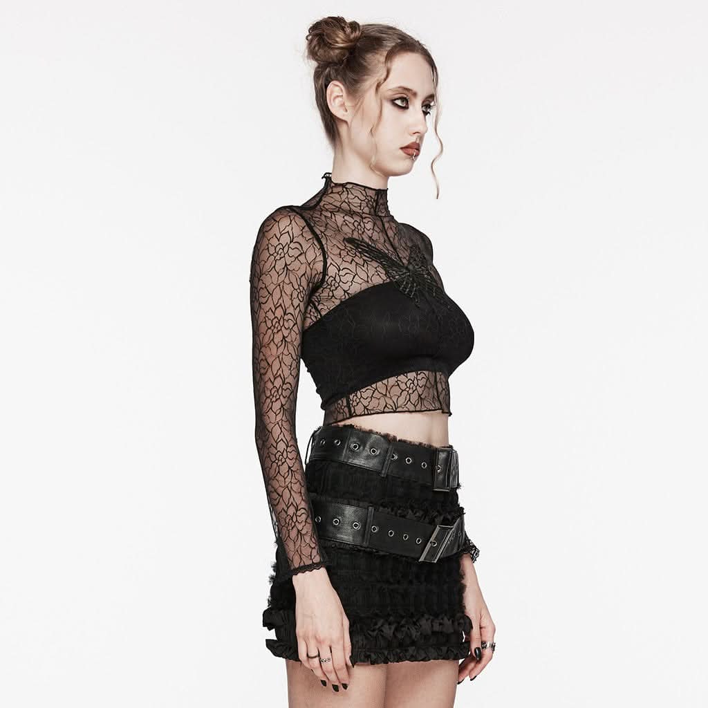 Acheron Mesh Top - PunkRave
