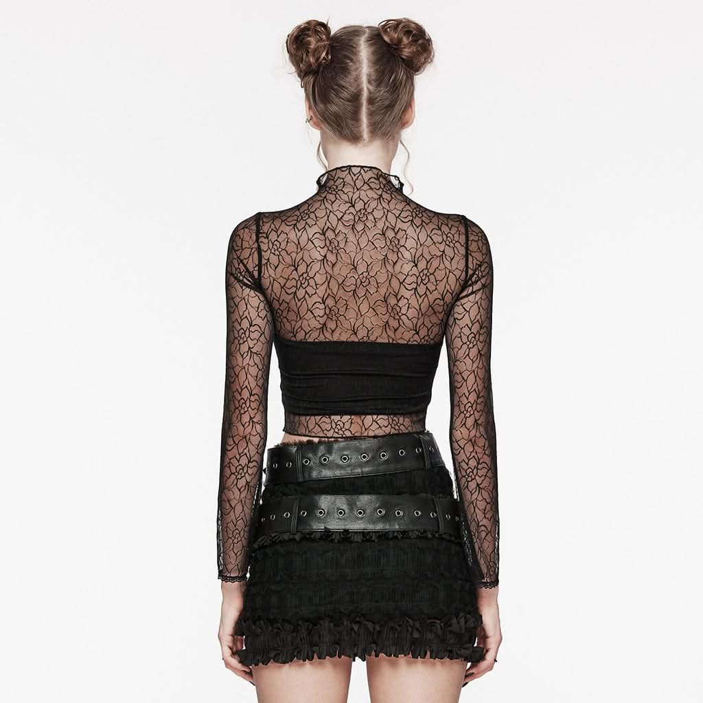 Acheron Mesh Top - PunkRave