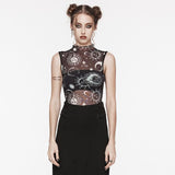 Esoteric Mesh Top - PunkRave