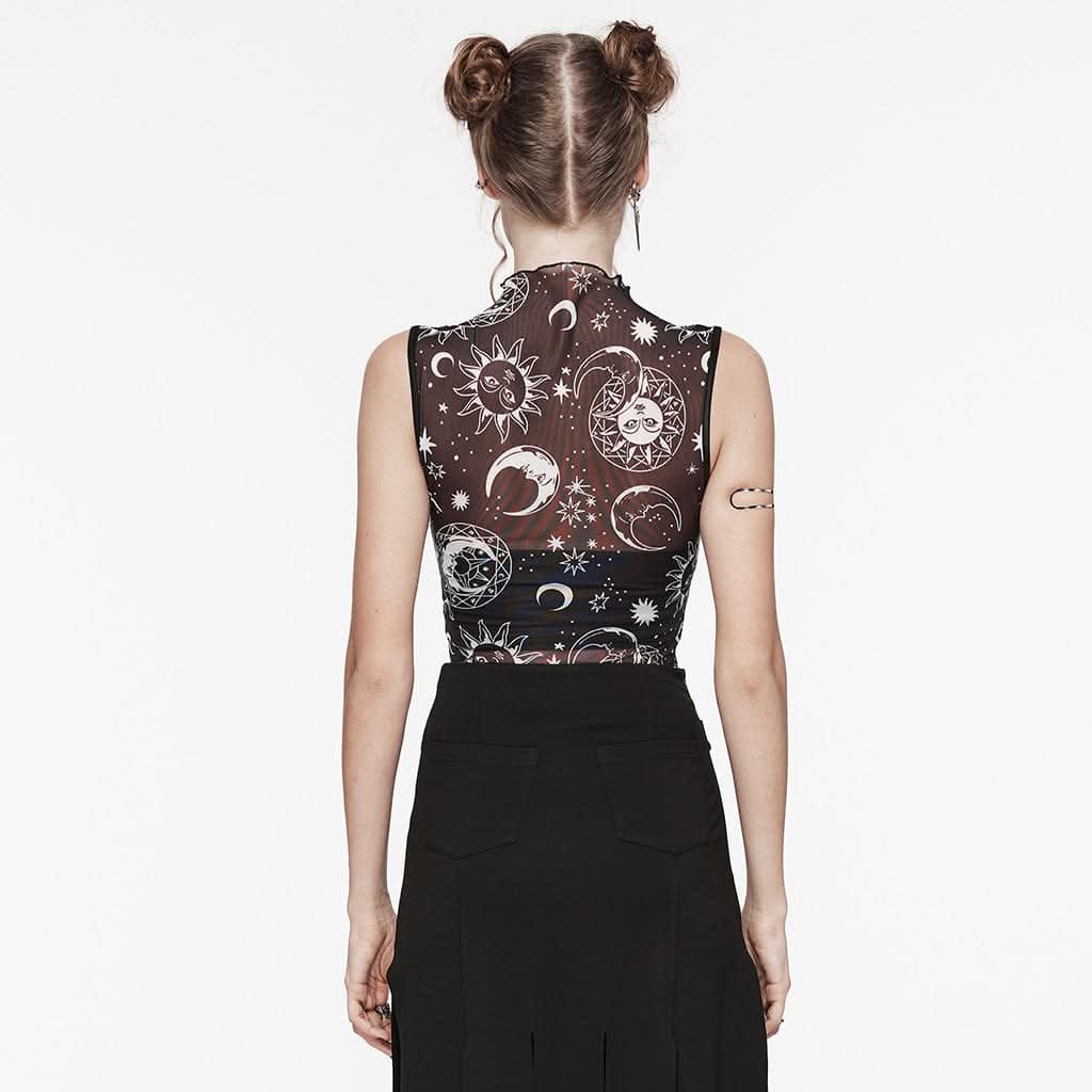 Esoteric Mesh Top - PunkRave
