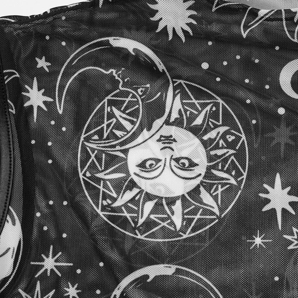 Esoteric Mesh Top - PunkRave