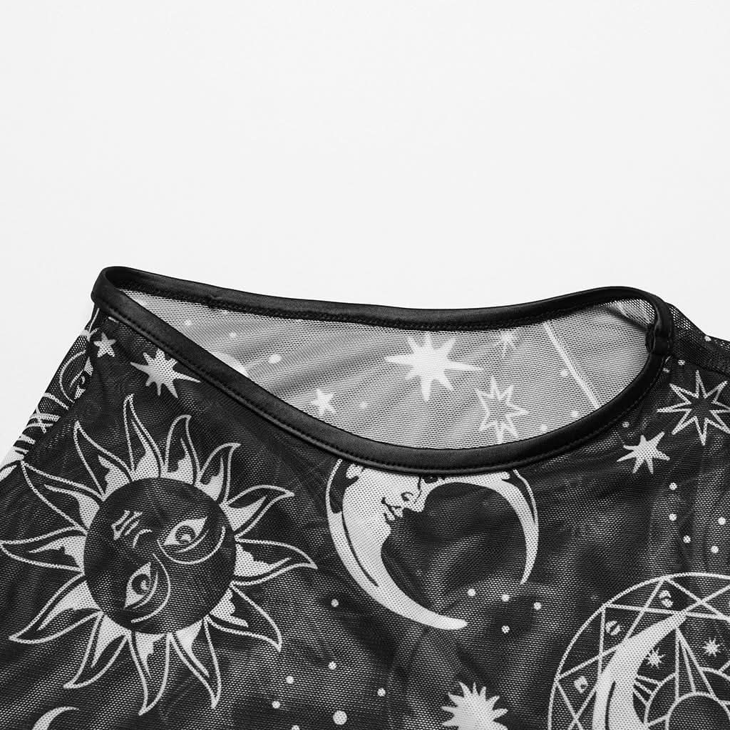Esoteric Mesh Top - PunkRave