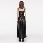 Eremitic PU Slip Dress - PunkRave