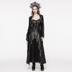 Eremitic PU Slip Dress - PunkRave