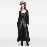 Eremitic PU Slip Dress - PunkRave