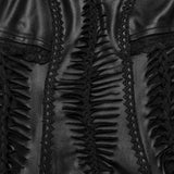 Eremitic PU Slip Dress - PunkRave