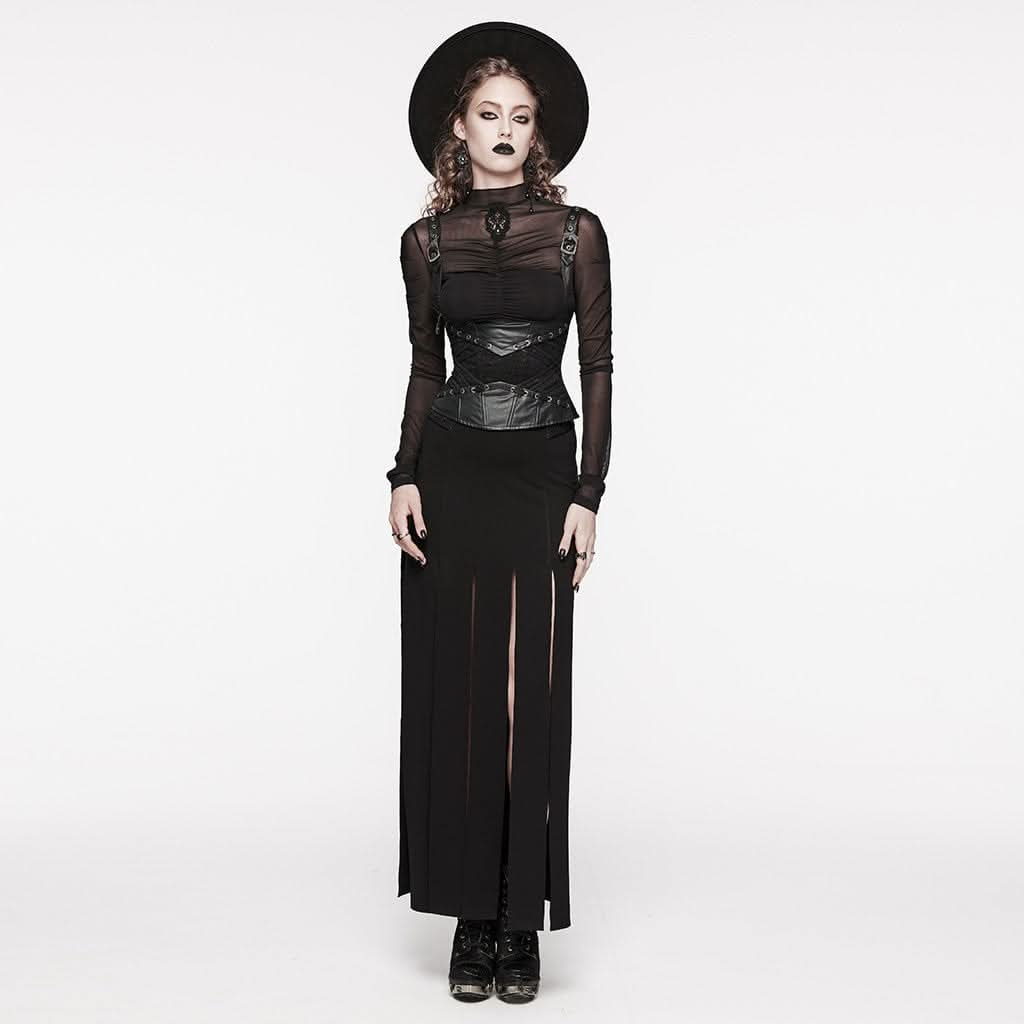 Gothenburg PU Corset - PunkRave