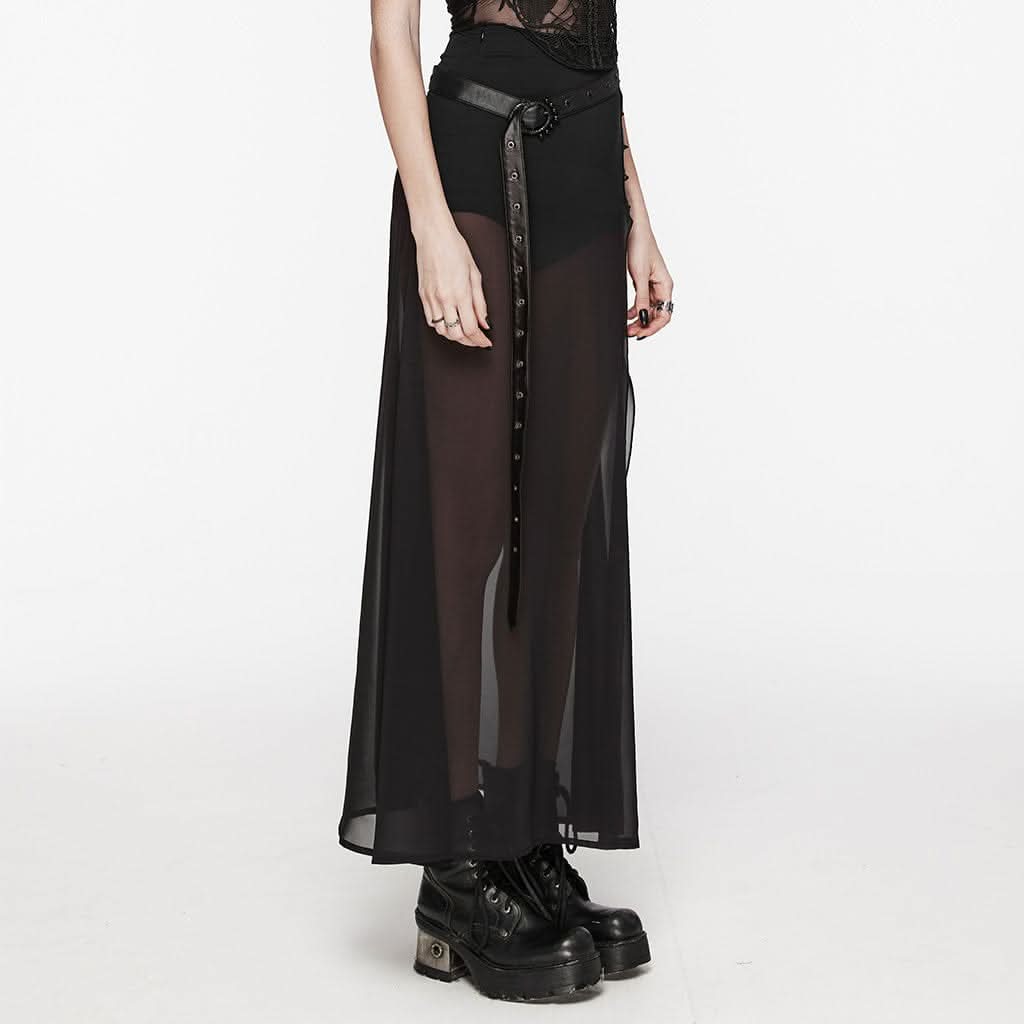 Crepuscular A-Line Skirt - PunkRave