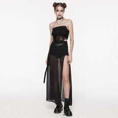 Crepuscular A-Line Skirt - PunkRave