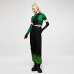 Jasmine Tie-Dyed Crop Top - PunkRave