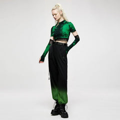Jasmine Tie-Dyed Crop Top - PunkRave