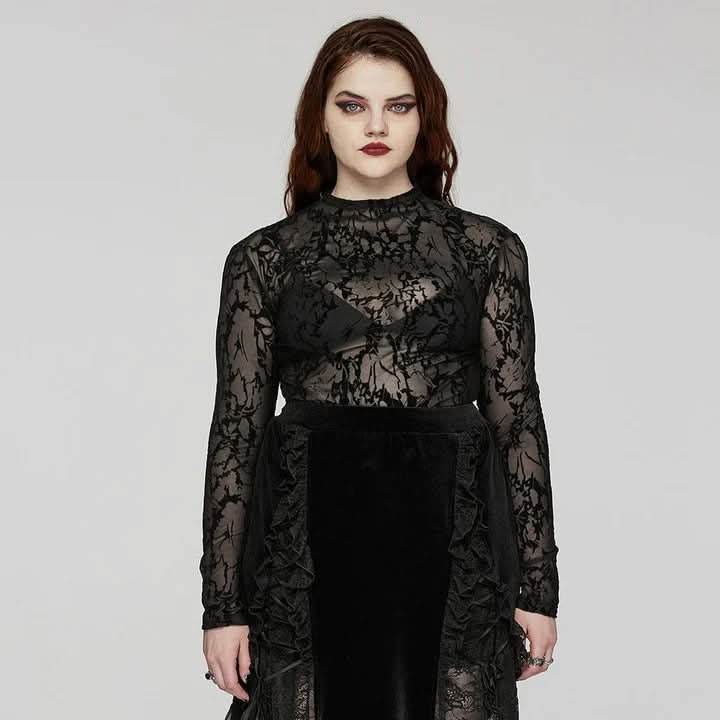 Obfuscate Mesh Top - PunkRave