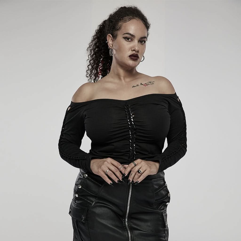 Bad Omen Cinched Top - PunkRave