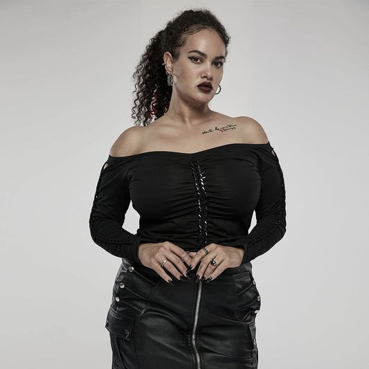 Bad Omen Cinched Top - PunkRave