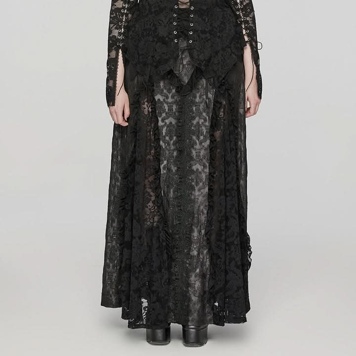 Phantasmagoria Mesh Skirt - PunkRave