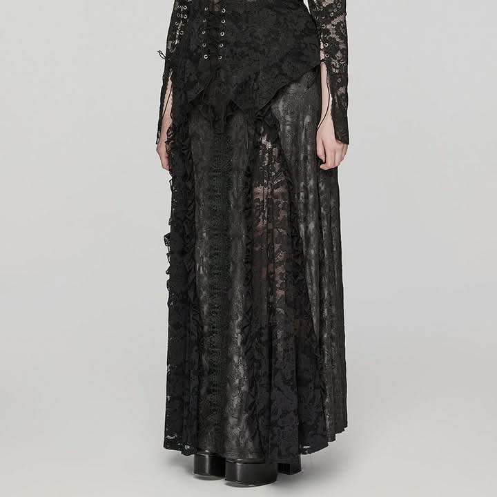 Phantasmagoria Mesh Skirt - PunkRave
