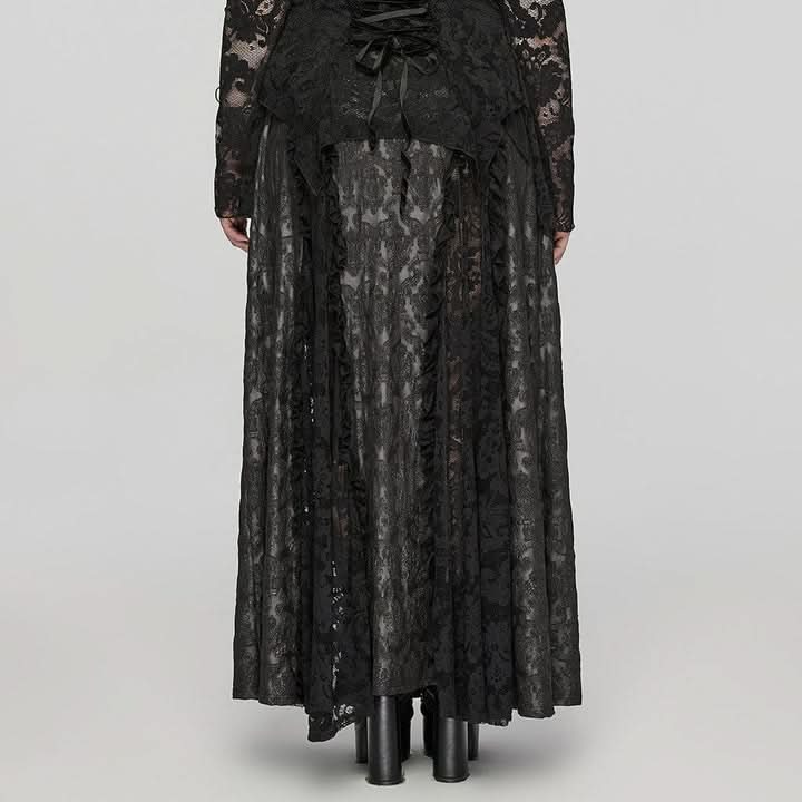 Phantasmagoria Mesh Skirt - PunkRave