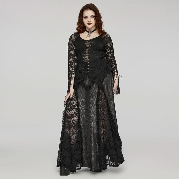 Phantasmagoria Mesh Skirt - PunkRave