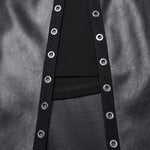 Hexmor Faux Leather Skirt - PunkRave