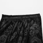 Oracle Printed Top (Black) - PunkRave