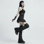 Witching Hour Kit — full gothic look on model, side view