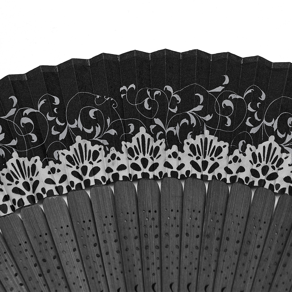 Gothic Printed Hand Fan